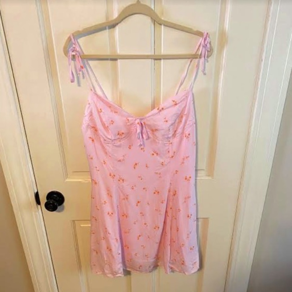 NWOT PacSun Tie Strap Mini Dress
